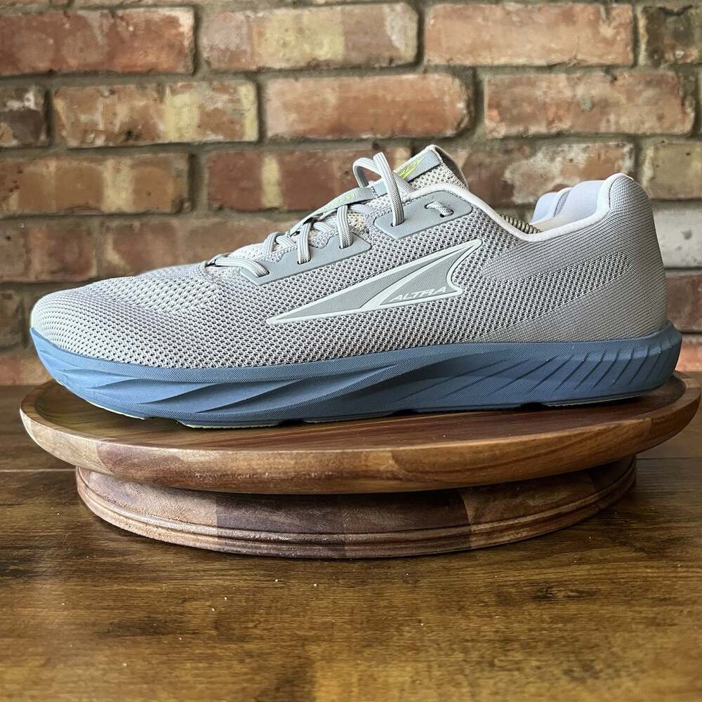 Altra Escalante 4 Mens 13 Grey Blue Minimal Running Walking Shoes Sneakers